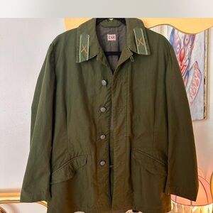 Vintage Swedish Army Jacket (1960s/70s)